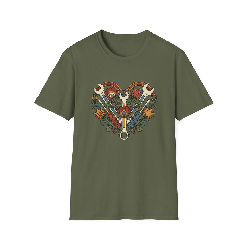 Heart Tools Folk T-Shirt