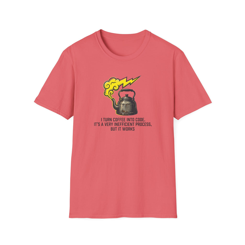 I Turn Coffee Into Code T-shirt