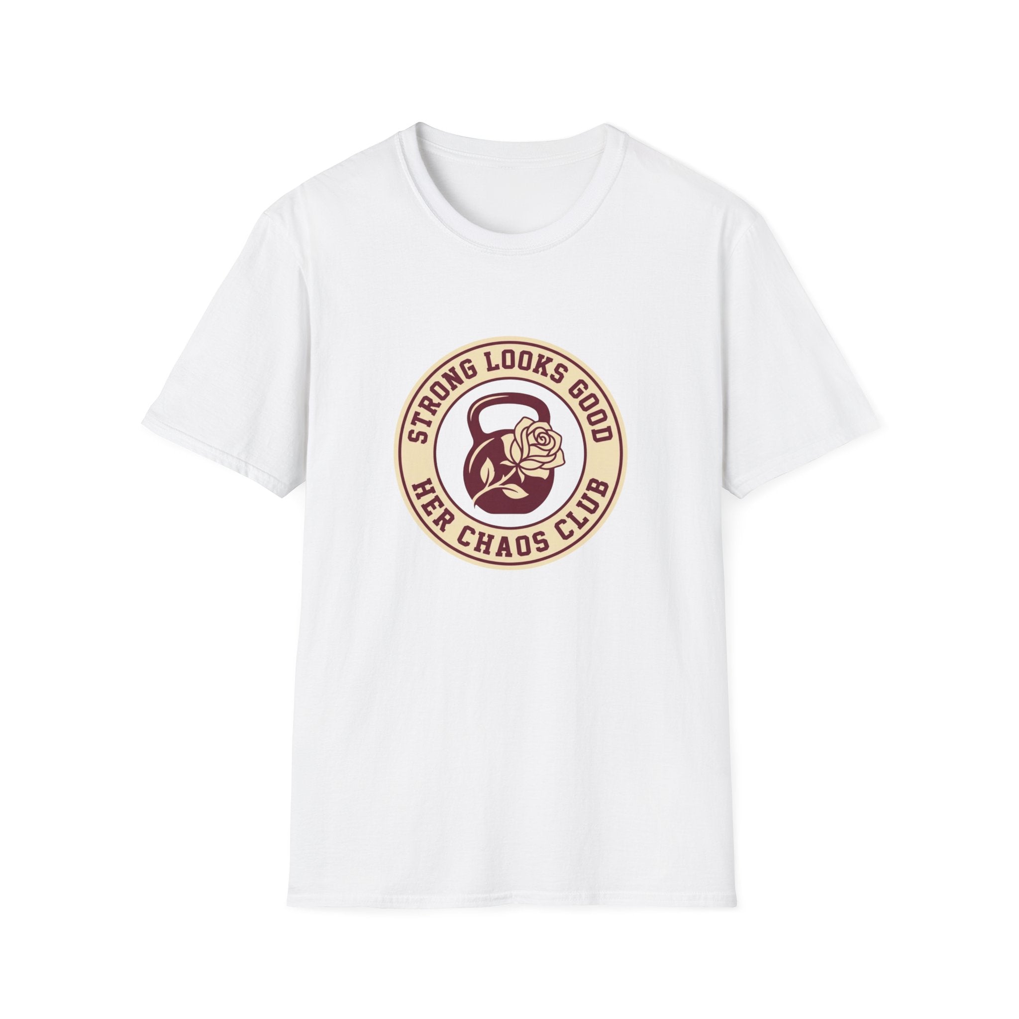 Strong Looks Good Rose T-shirt