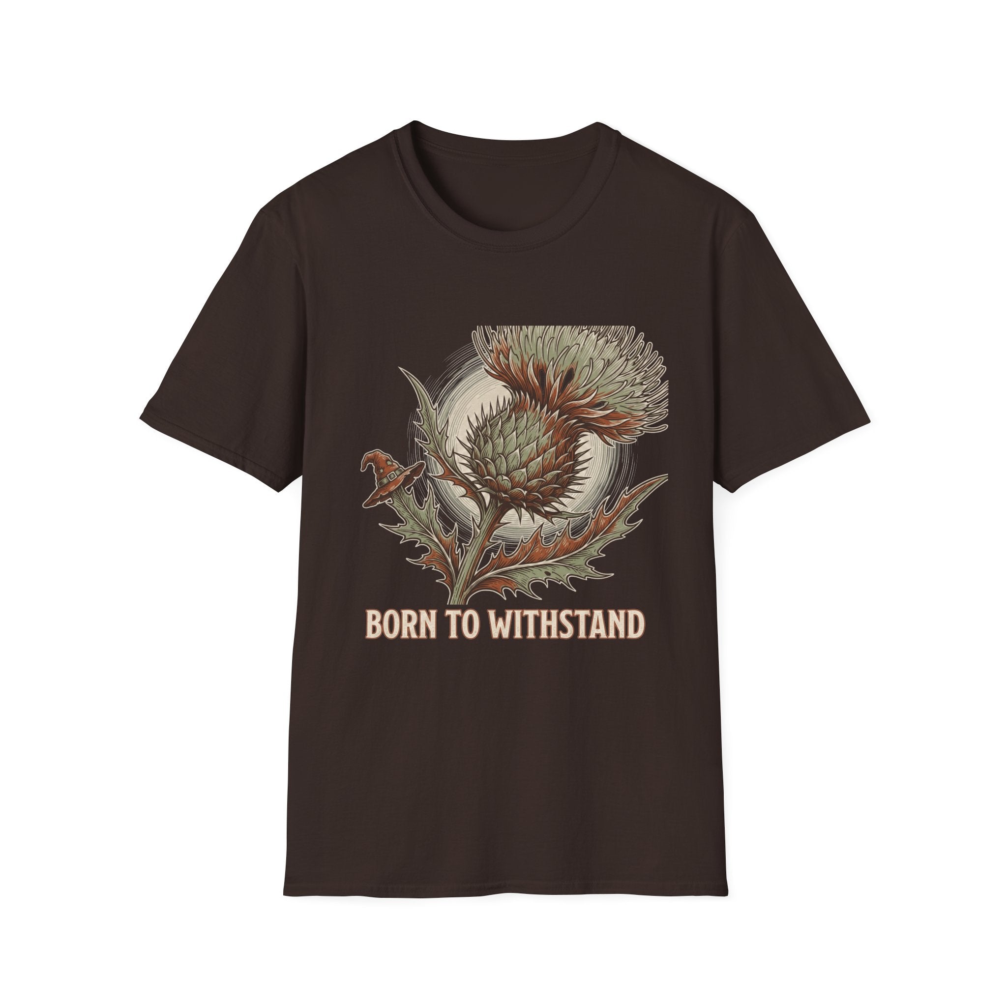 Born To Withstand Thistle Witch T-Shirt
