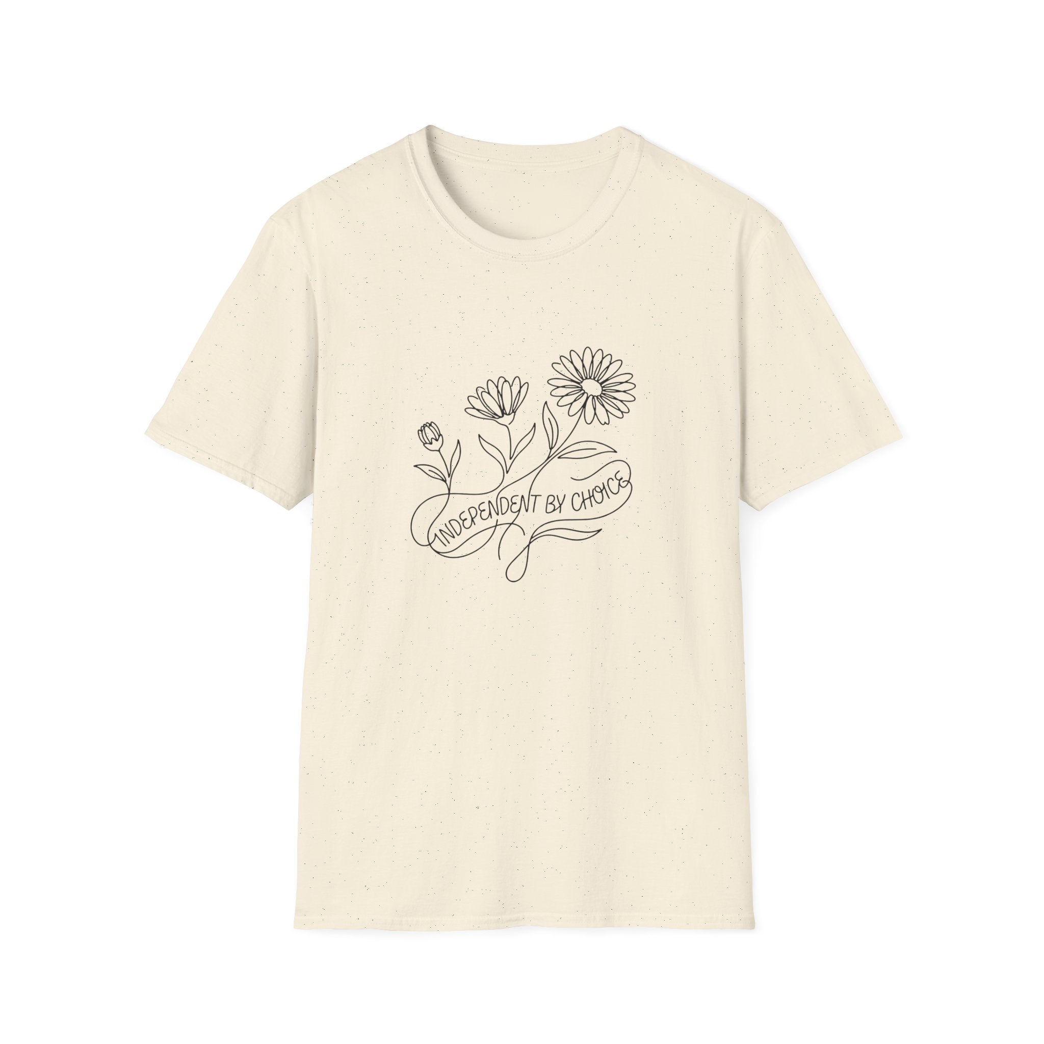 Independent By Choice Flowers T-Shirt