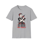 My House My Rules My Tools Pinup T-Shirt