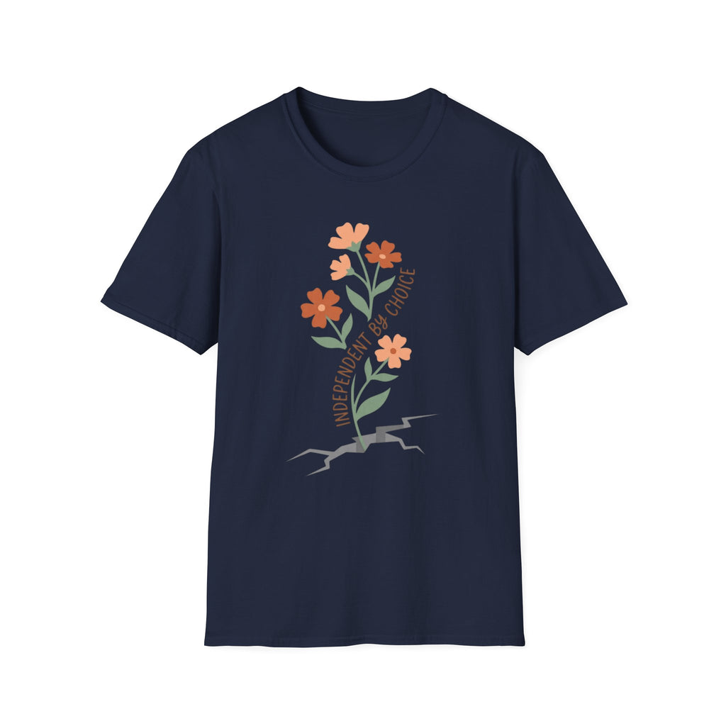 Independent By Choice Flower T-Shirt