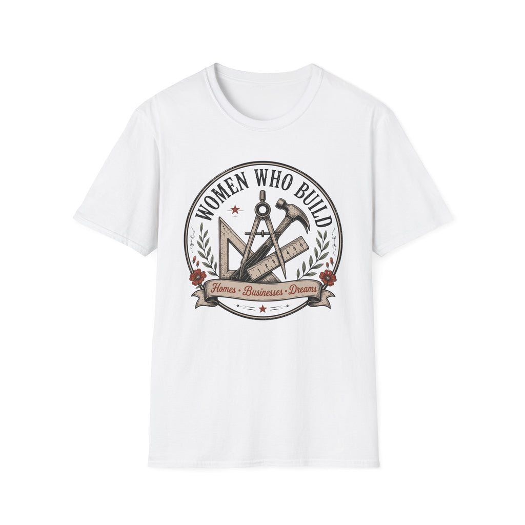 Woman Who Build T-Shirt