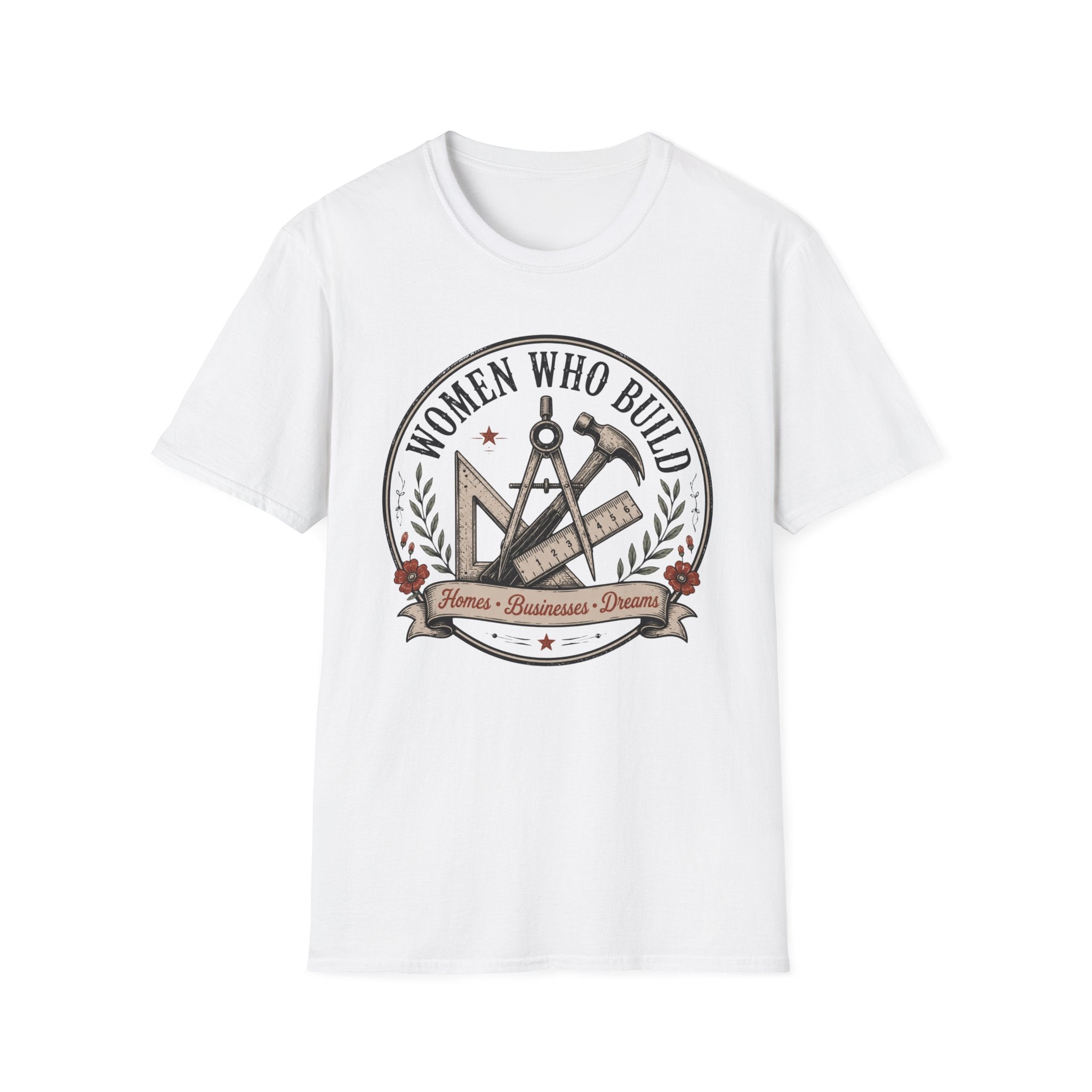 Woman Who Build T-Shirt