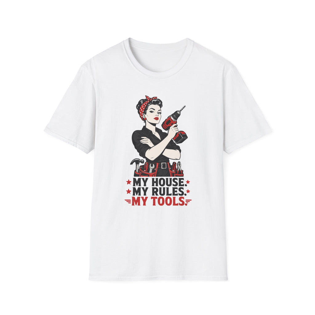 My House My Rules My Tools Pinup T-Shirt