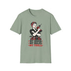 My House My Rules My Tools Pinup T-Shirt