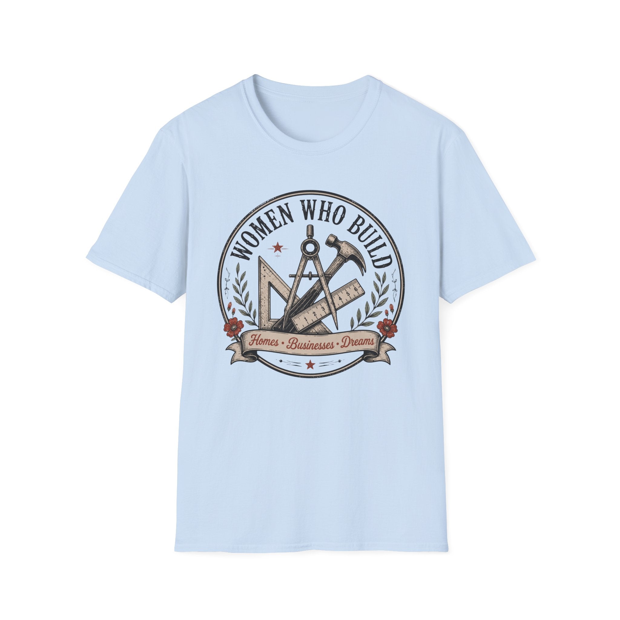 Woman Who Build T-Shirt