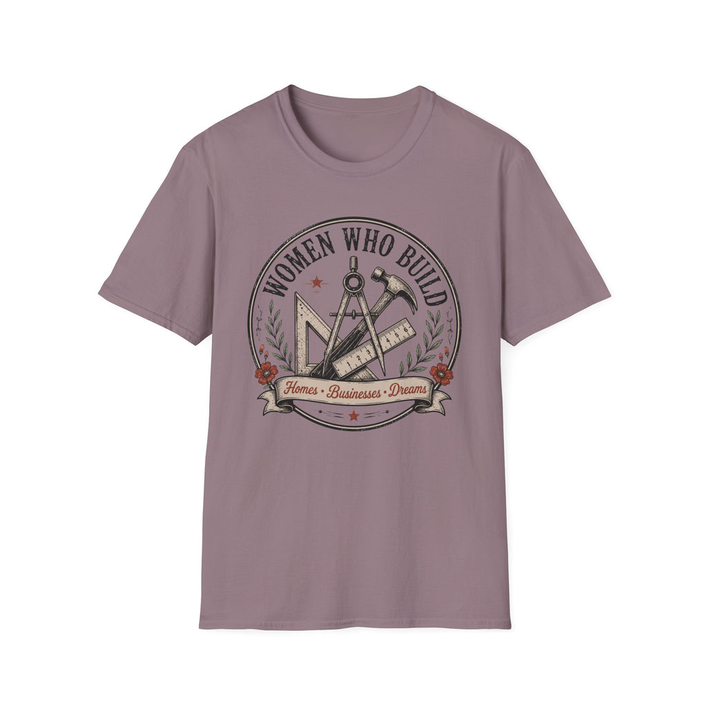 Woman Who Build T-Shirt