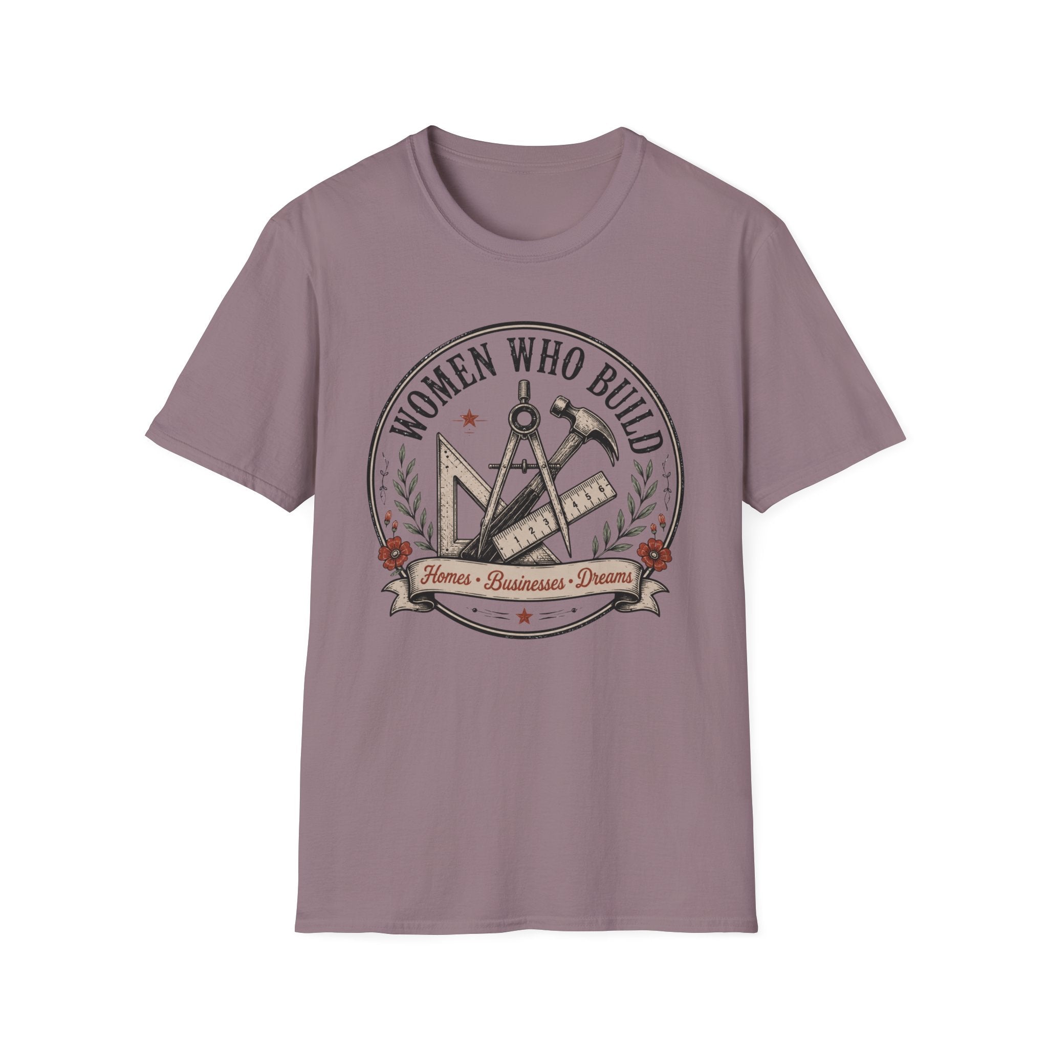 Woman Who Build T-Shirt