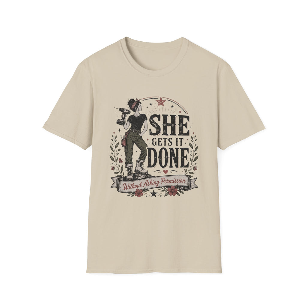 She Gets It Done T-shirt