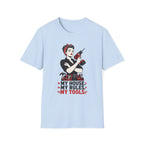 My House My Rules My Tools Pinup T-Shirt