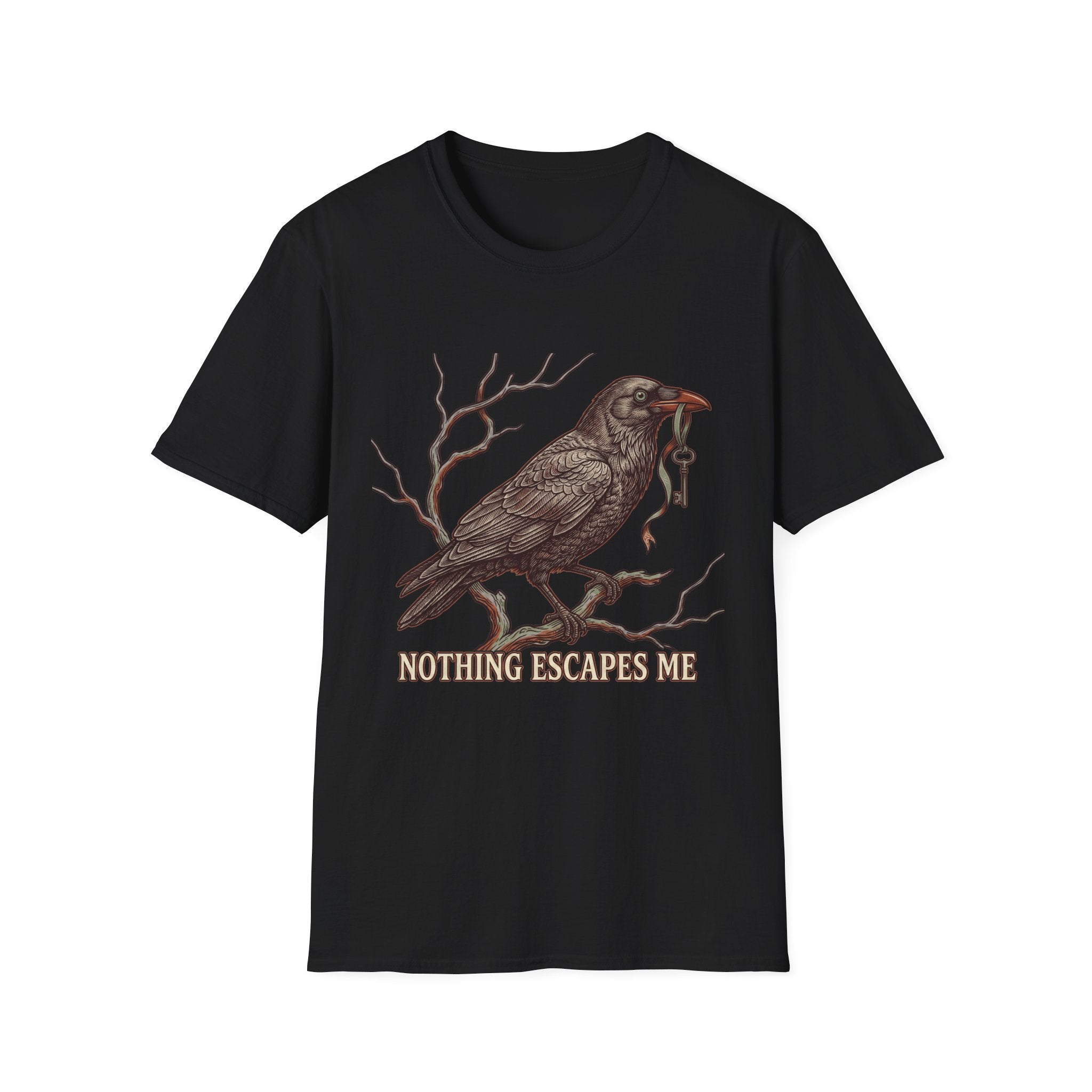 Nothing Escapes Me Crow T-Shirt