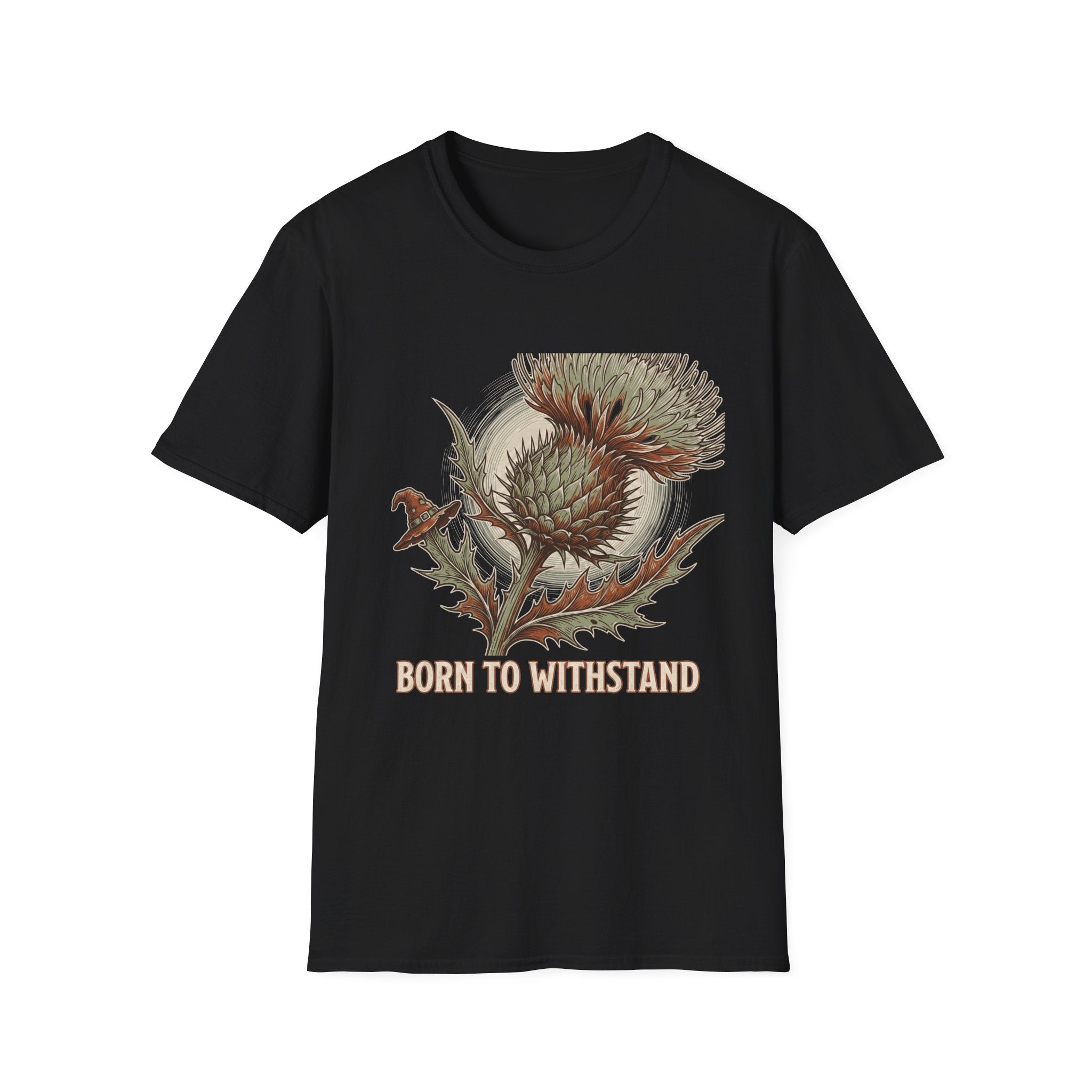 Born To Withstand Thistle Witch T-Shirt