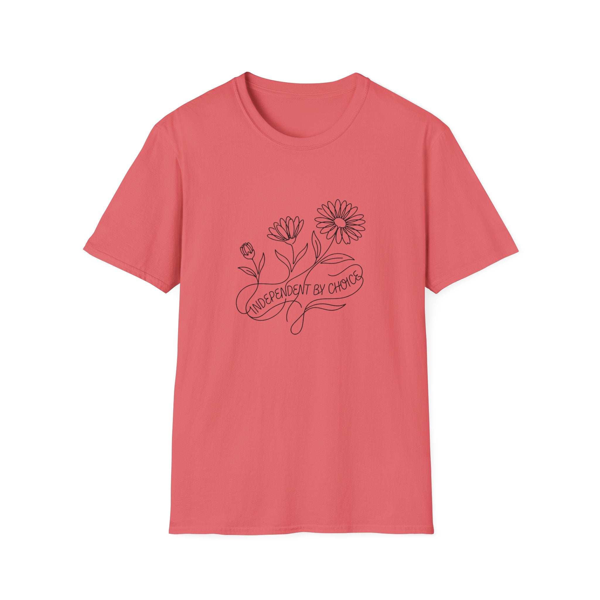 Independent By Choice Flowers T-Shirt