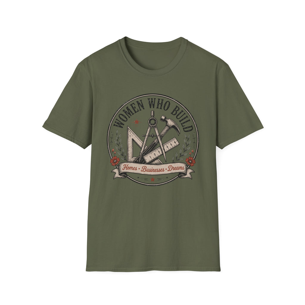 Woman Who Build T-Shirt