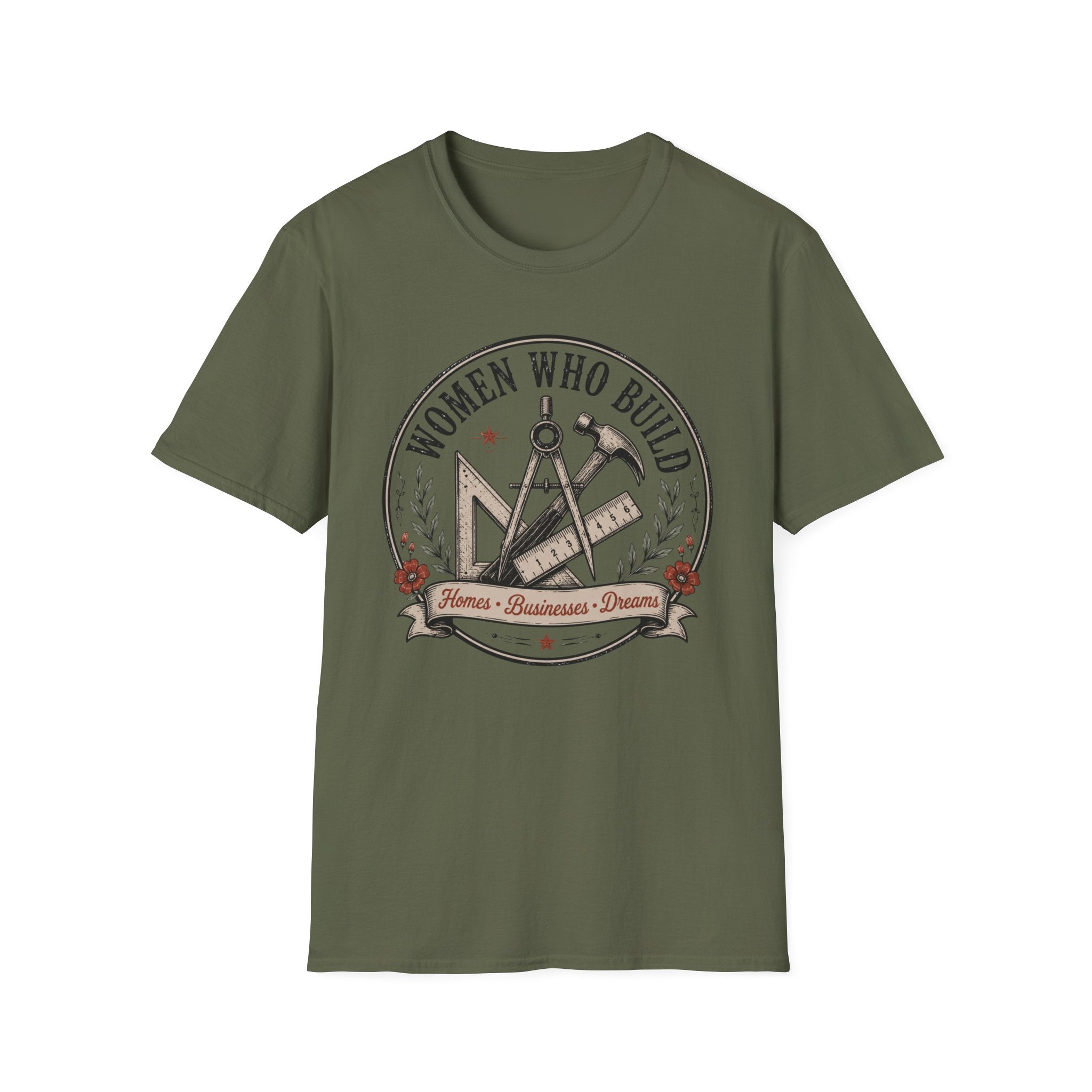 Woman Who Build T-Shirt
