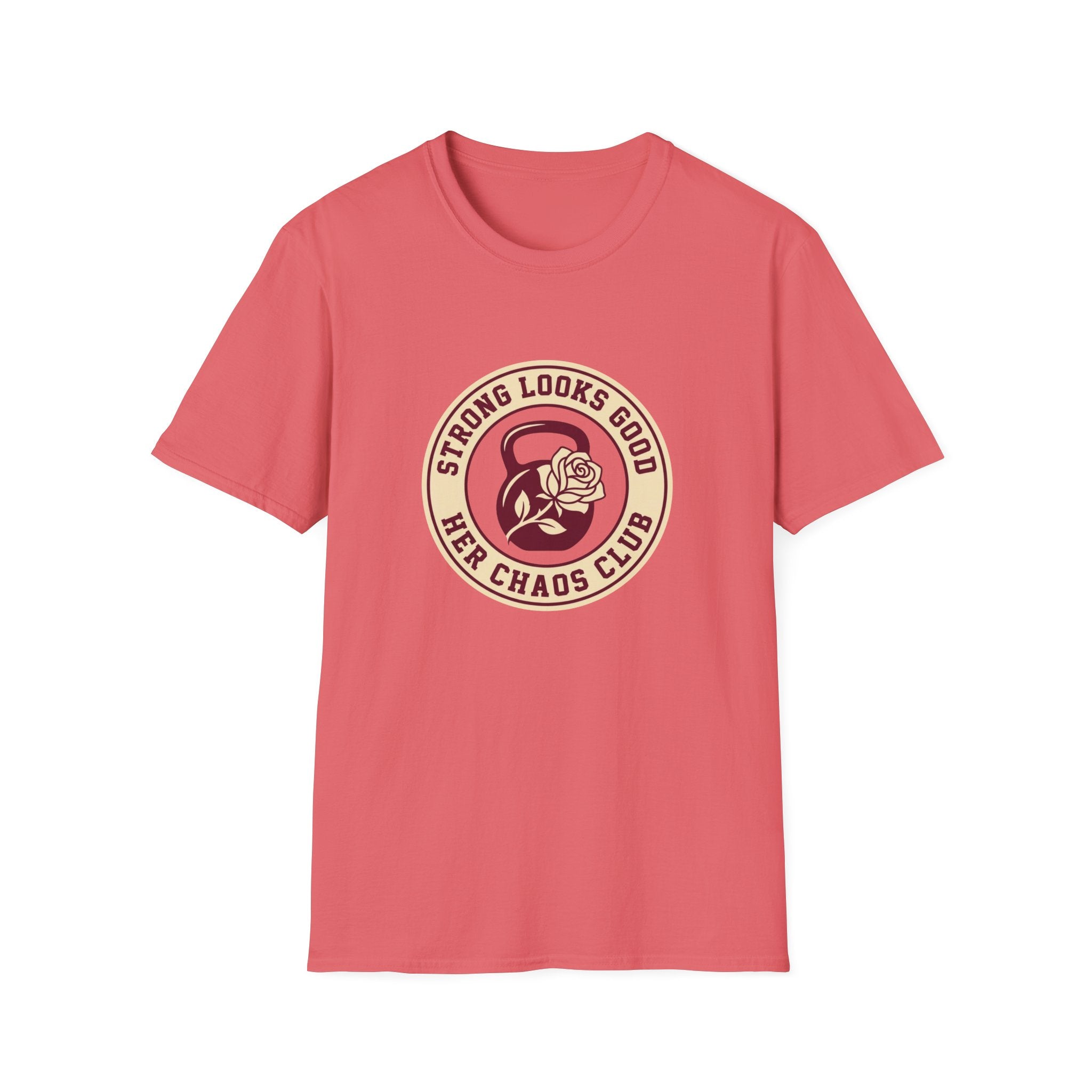 Strong Looks Good Rose T-shirt