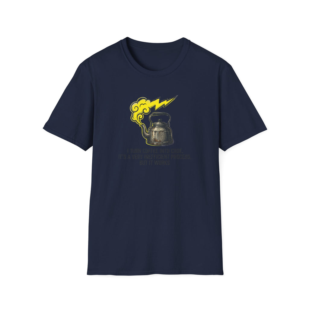I Turn Coffee Into Code T-shirt