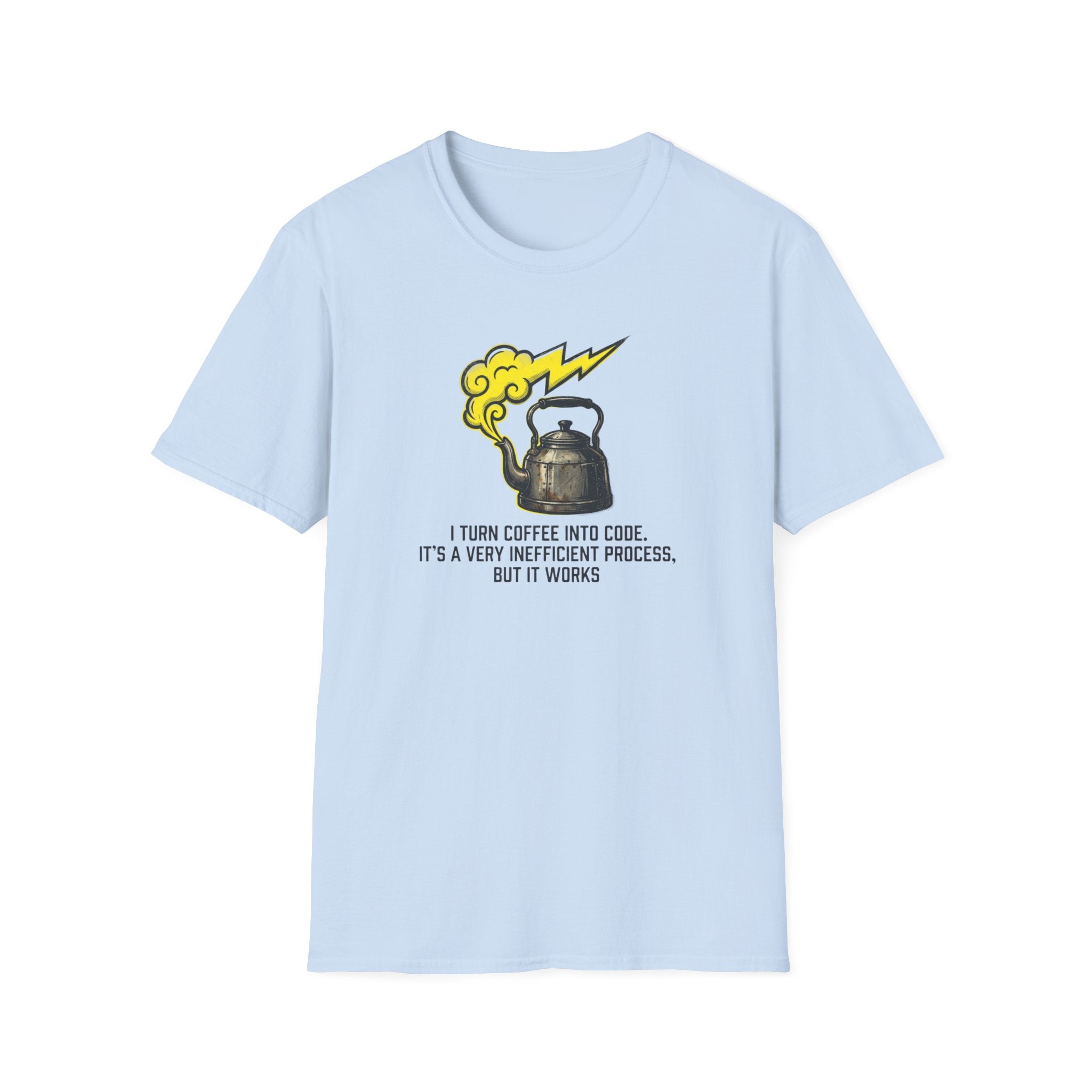 I Turn Coffee Into Code T-shirt