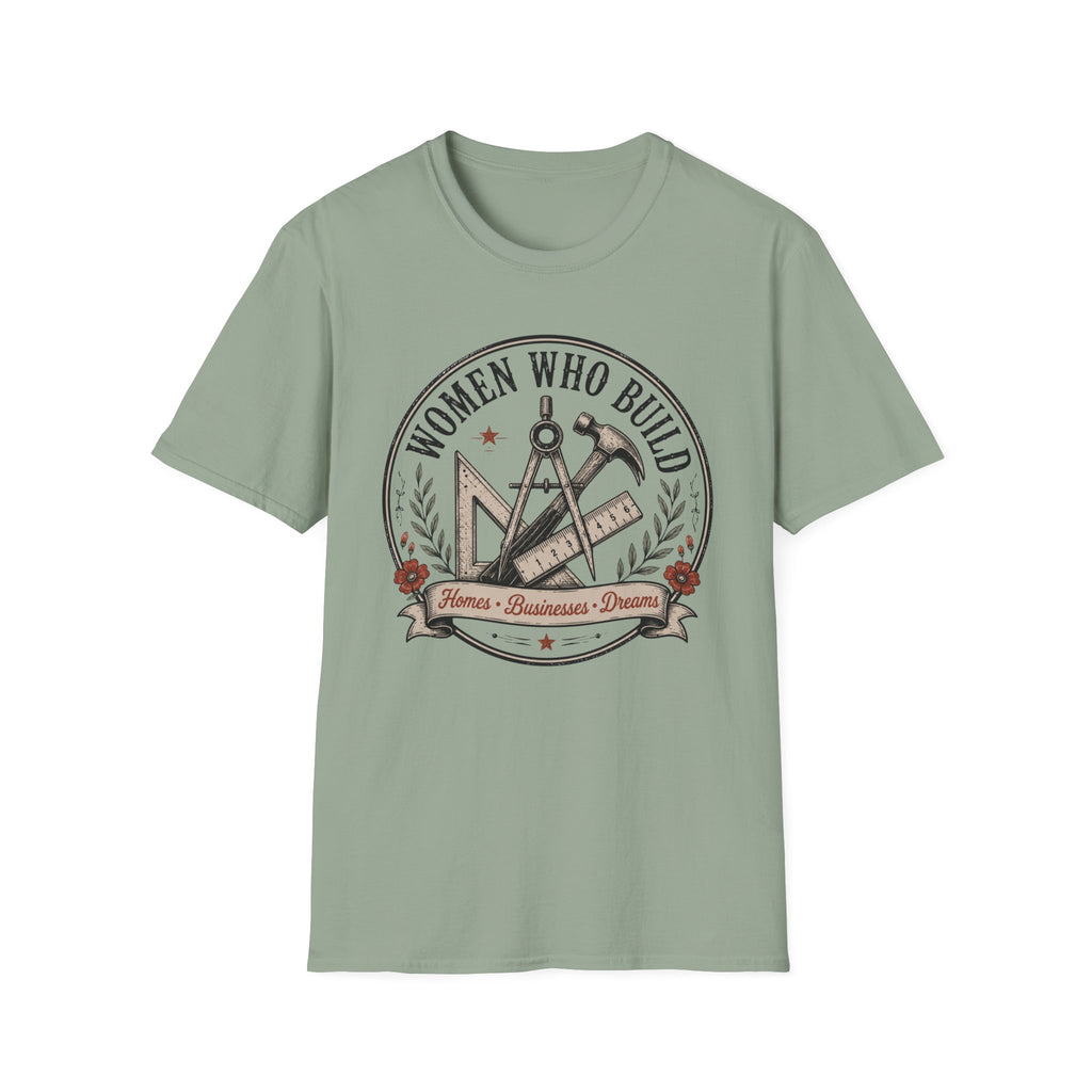 Woman Who Build T-Shirt
