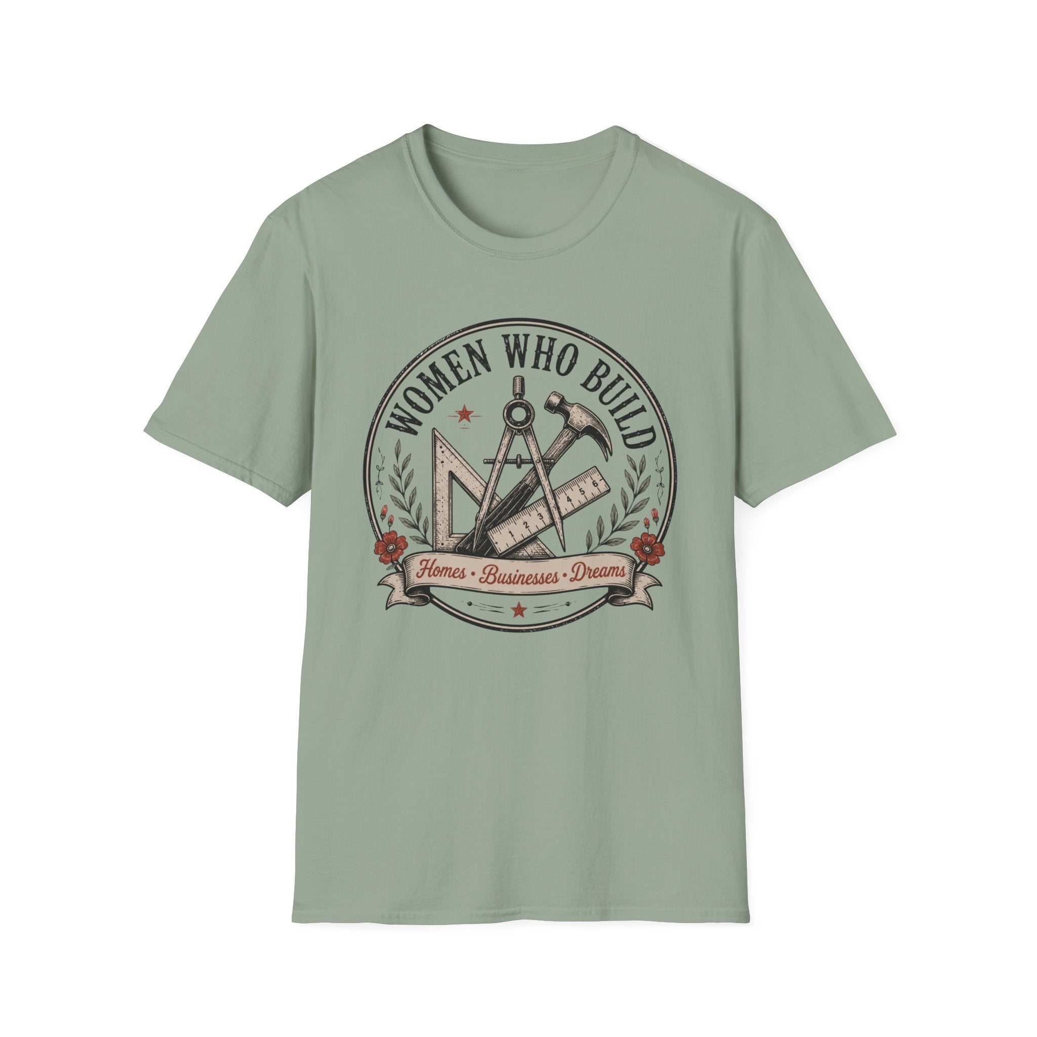 Woman Who Build T-Shirt