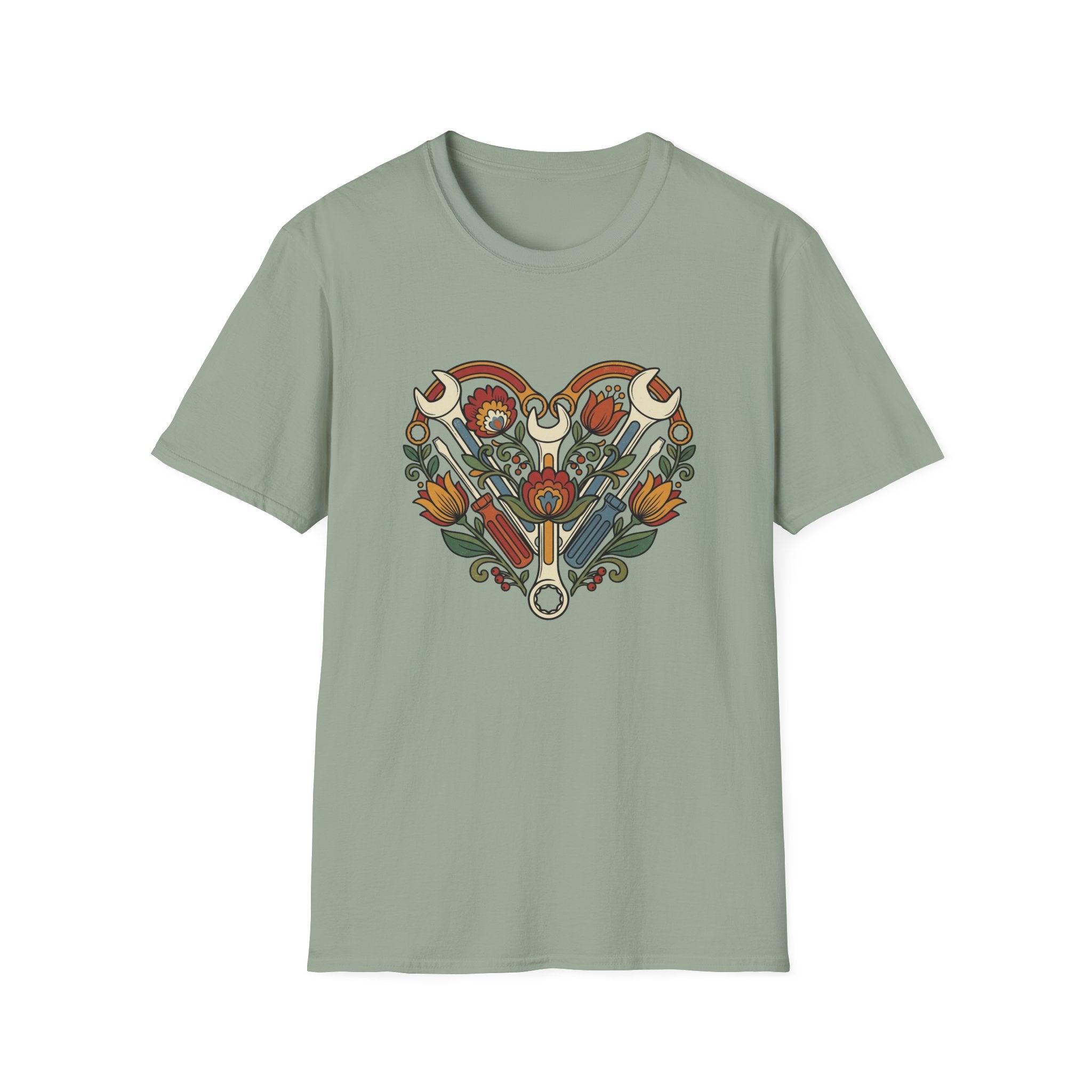 Heart Tools Folk T-Shirt