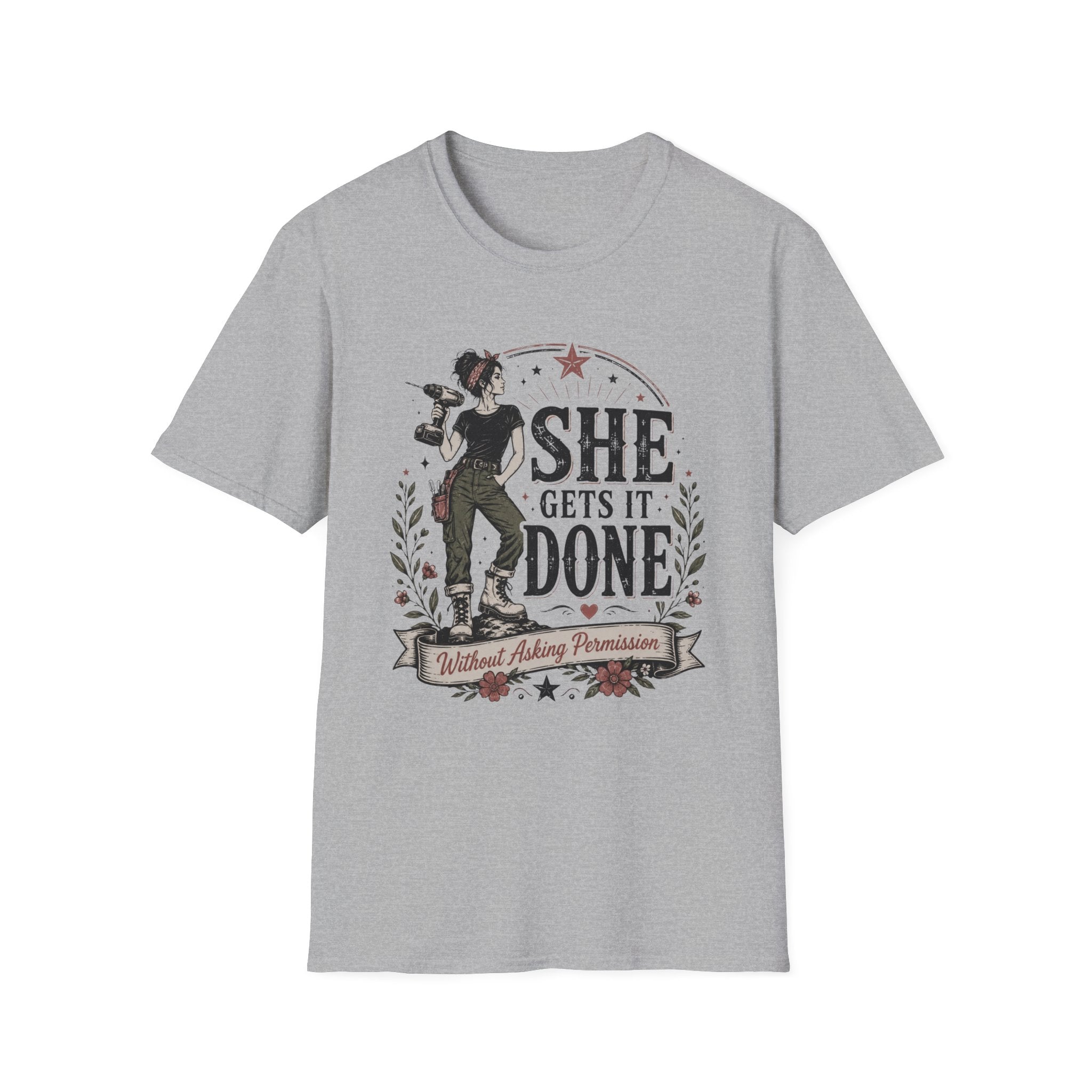 She Gets It Done T-shirt