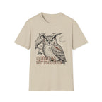 Quiet Is My Nature Owl Woman T-Shirt