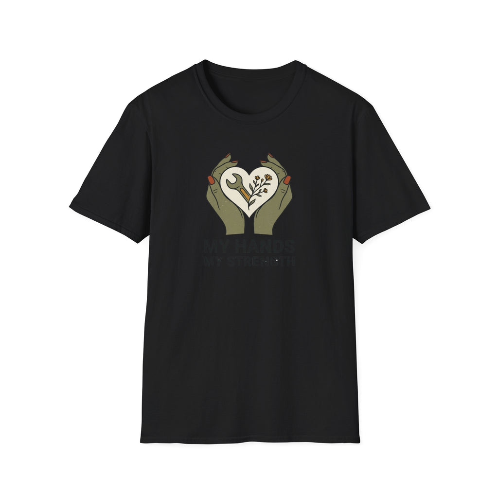 My Hands My Strength Heart T-Shirt