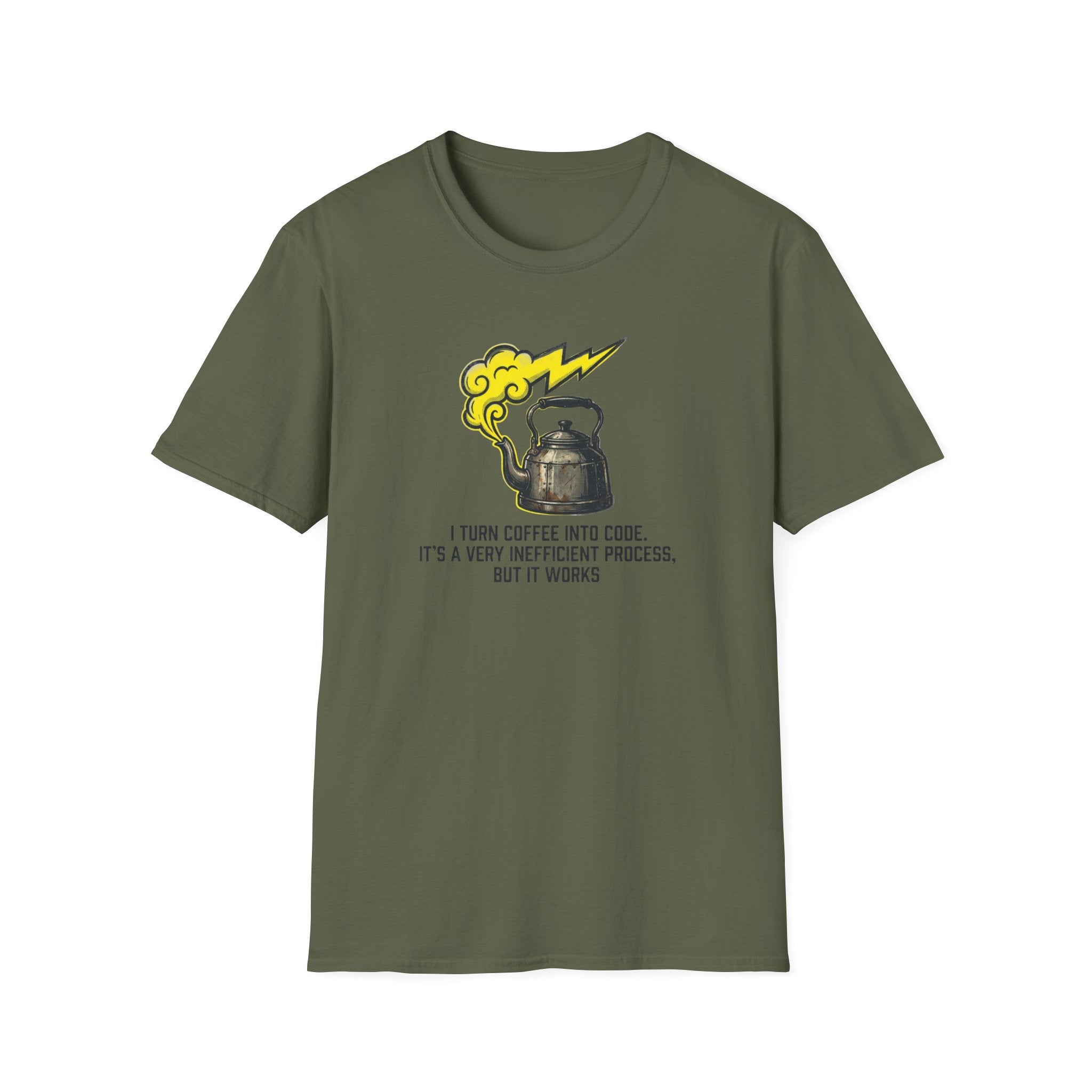I Turn Coffee Into Code T-shirt