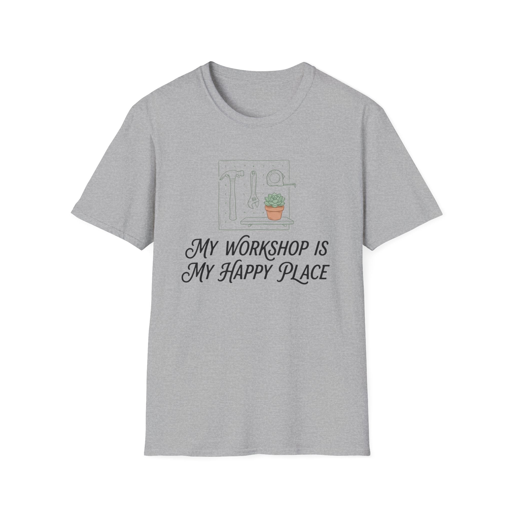 My Workshop Is My Happy Place T-Shirt