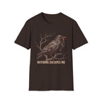 Nothing Escapes Me Crow T-Shirt