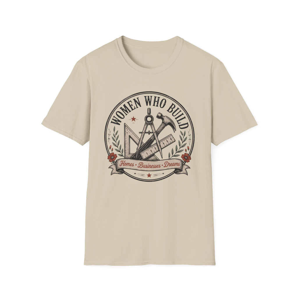 Woman Who Build T-Shirt