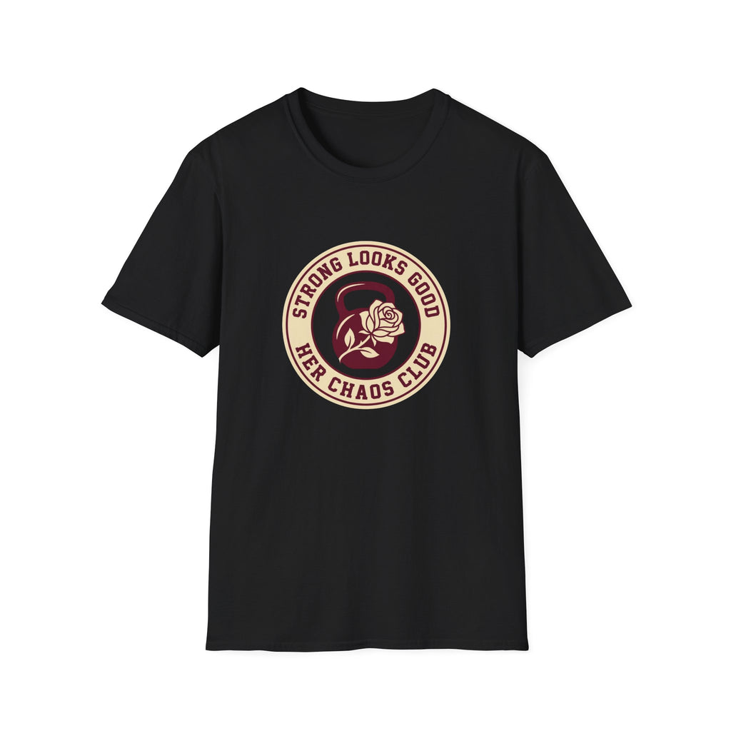 Strong Looks Good Rose T-shirt