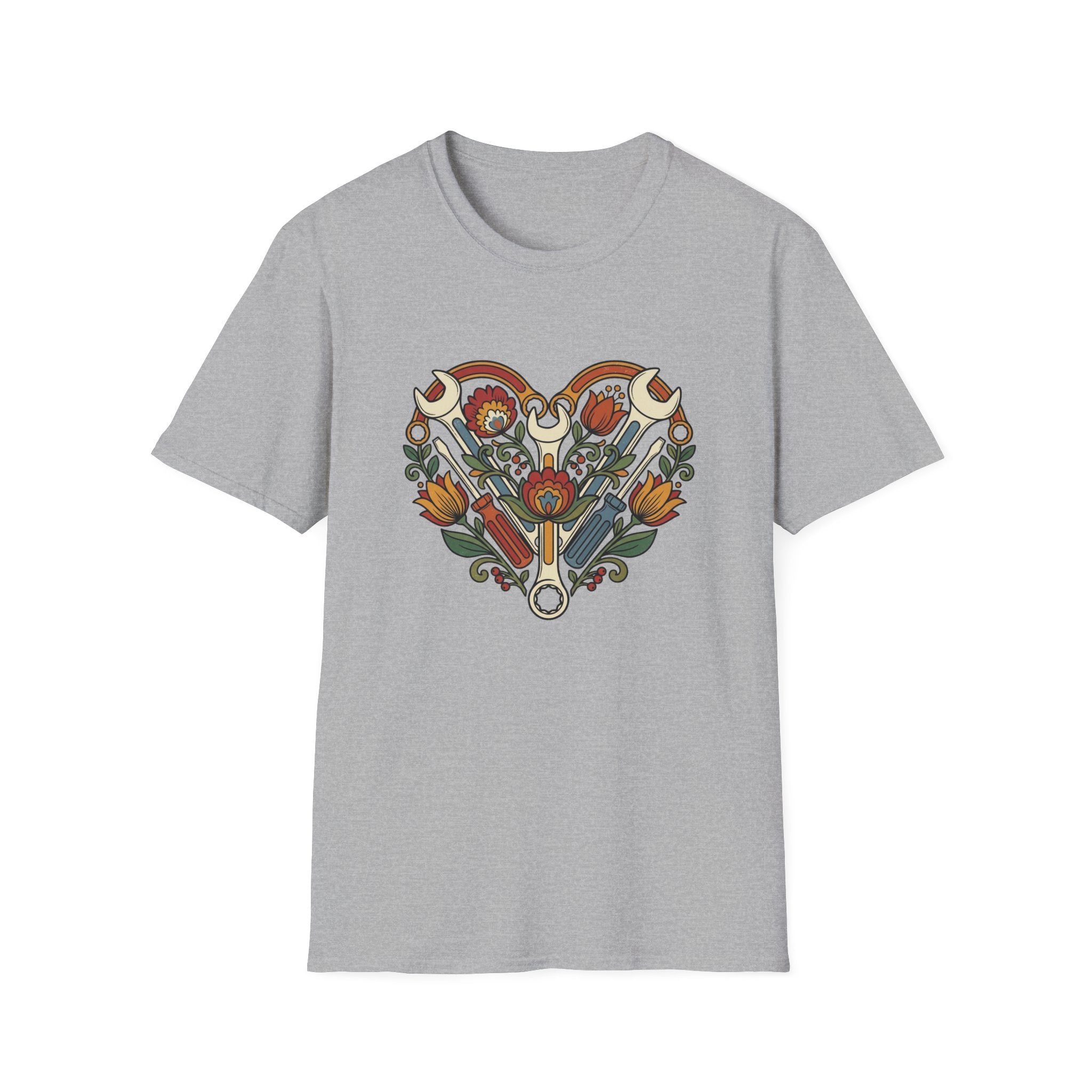 Heart Tools Folk T-Shirt