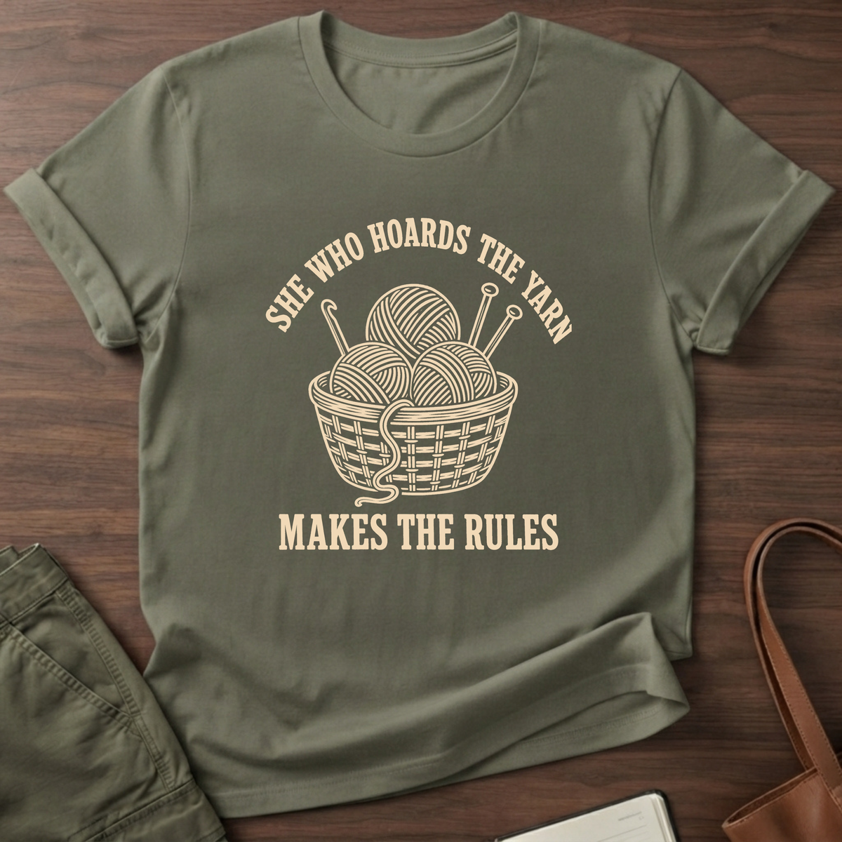 Yarn Hoard Rules T-Shirt