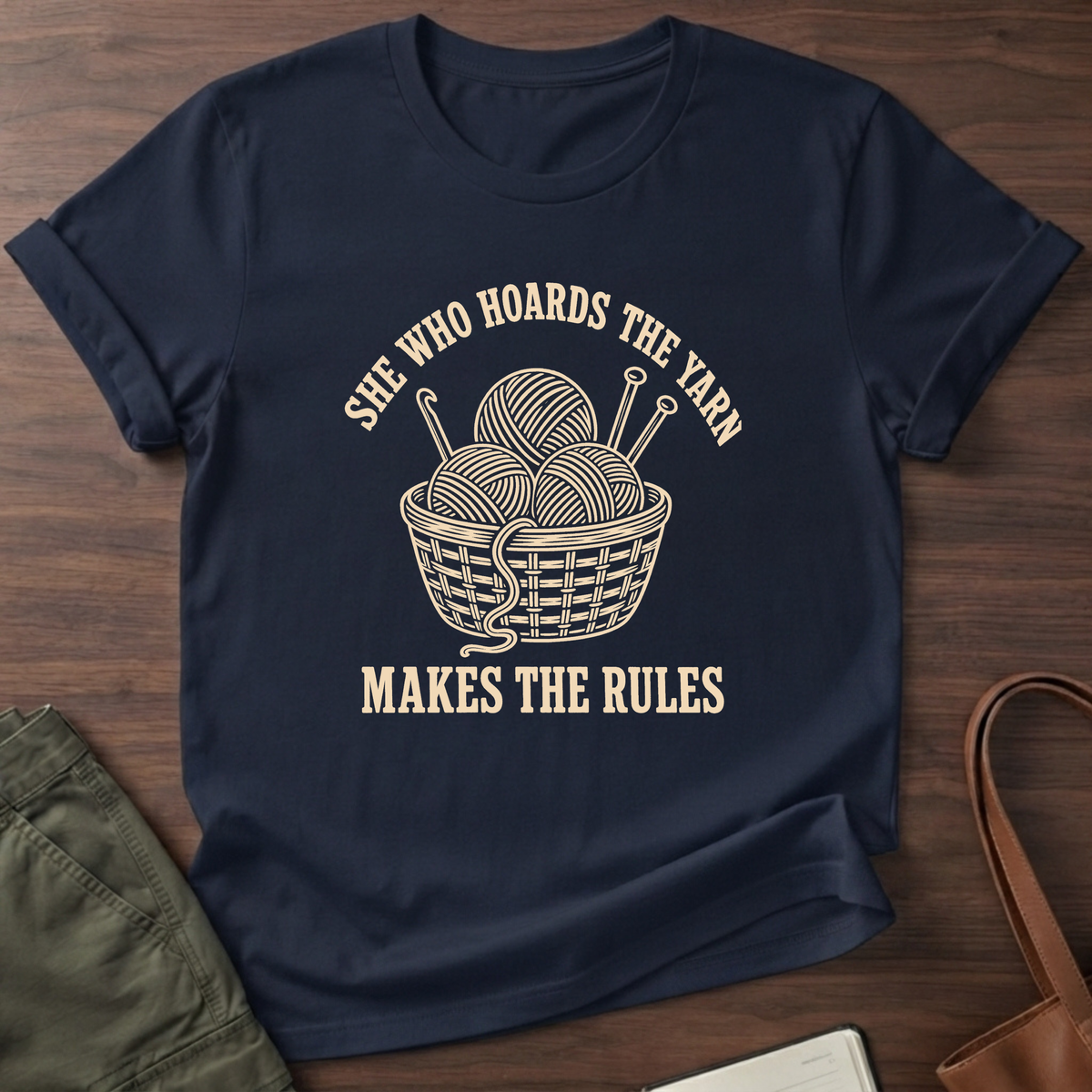 Yarn Hoard Rules T-Shirt