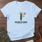 Building My Empire T-Shirt - Light Blue