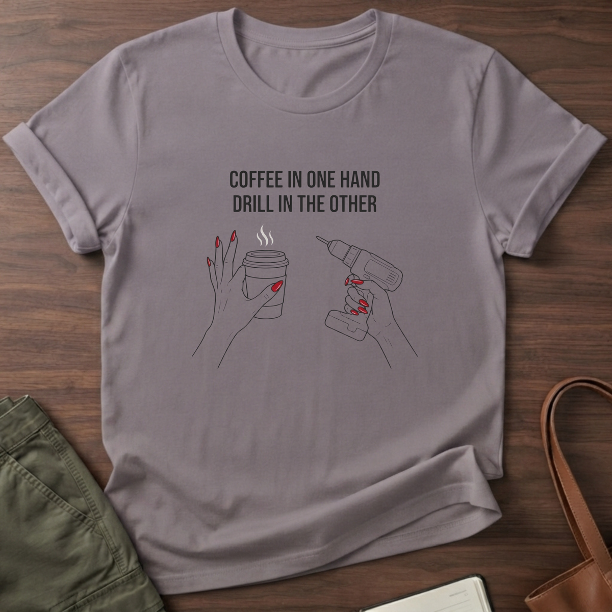 Coffee In One Hand T-Shirt - Paragon