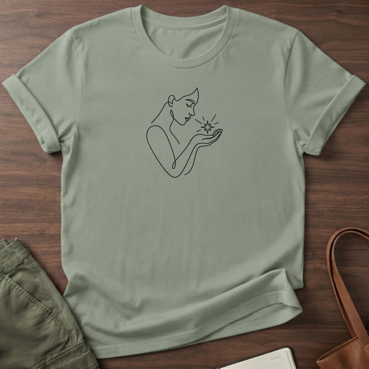 Capable Architect T-Shirt - Sage