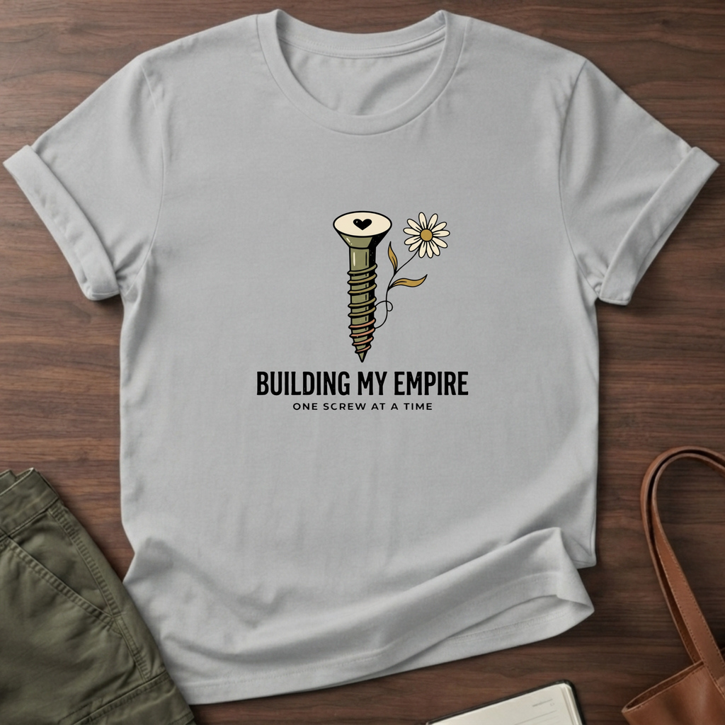 Building My Empire T-Shirt - Sport Grey