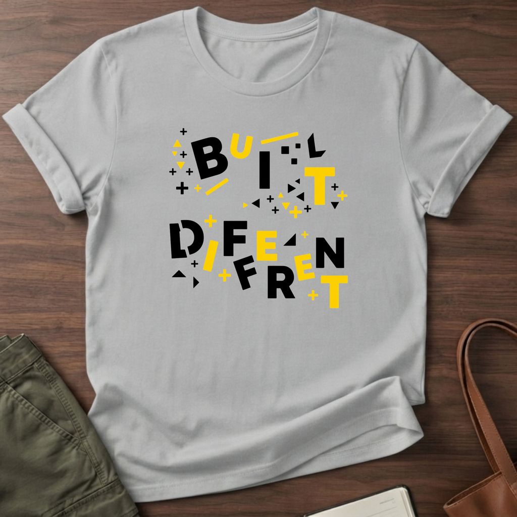 Built Different Chaos T-Shirt - Sport Grey