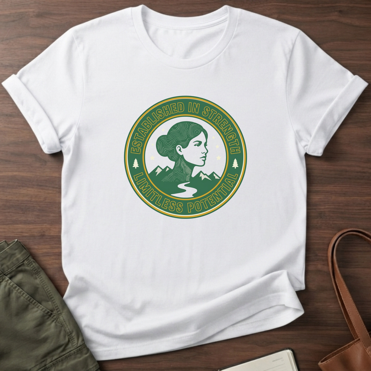 Established In Strength T-Shirt - White