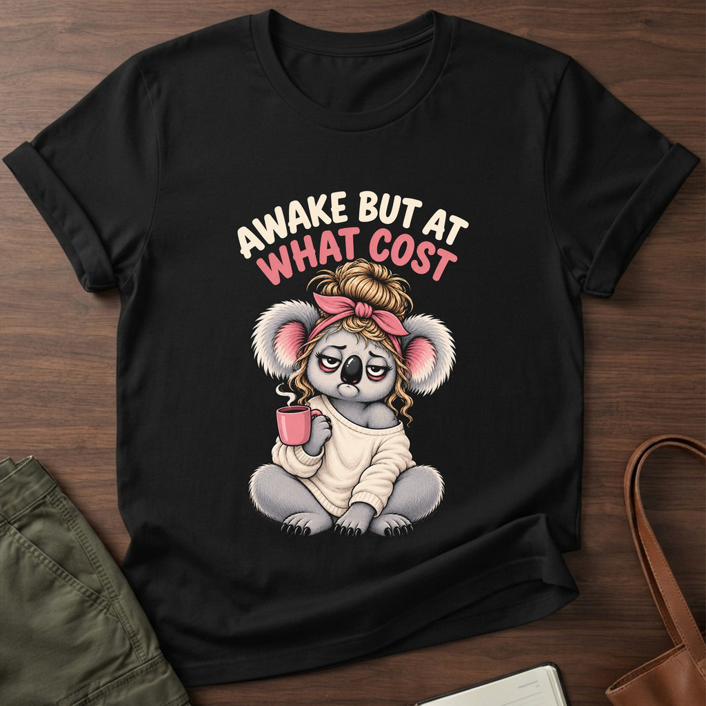 Awake At Cost T-Shirt - Black