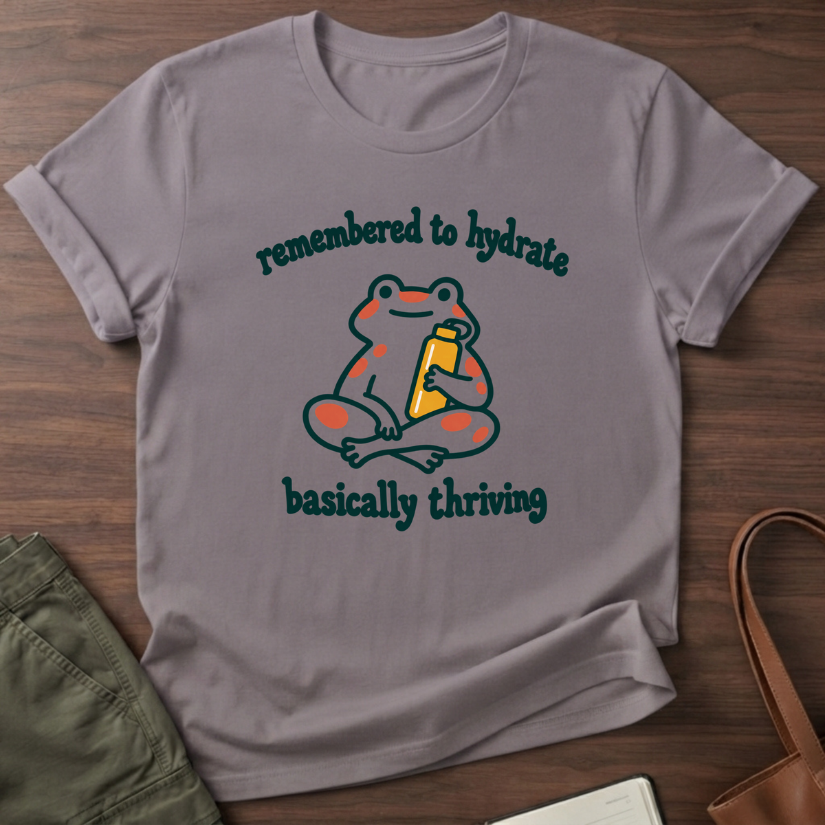 Basically Thriving T-Shirt in Paragon