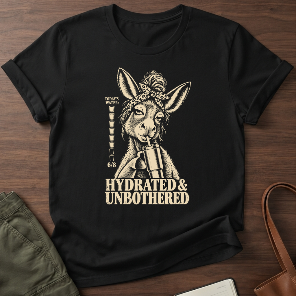 Hydrated Unbothered Black