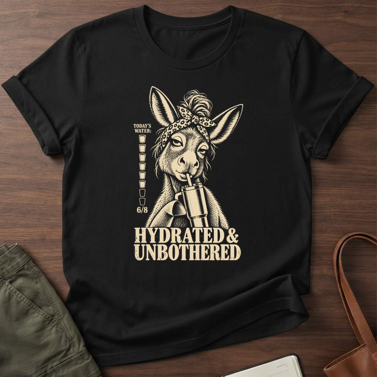 Hydrated Unbothered Black