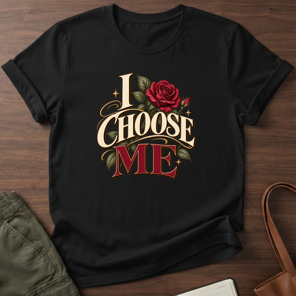 I Choose Me T-Shirt - Black