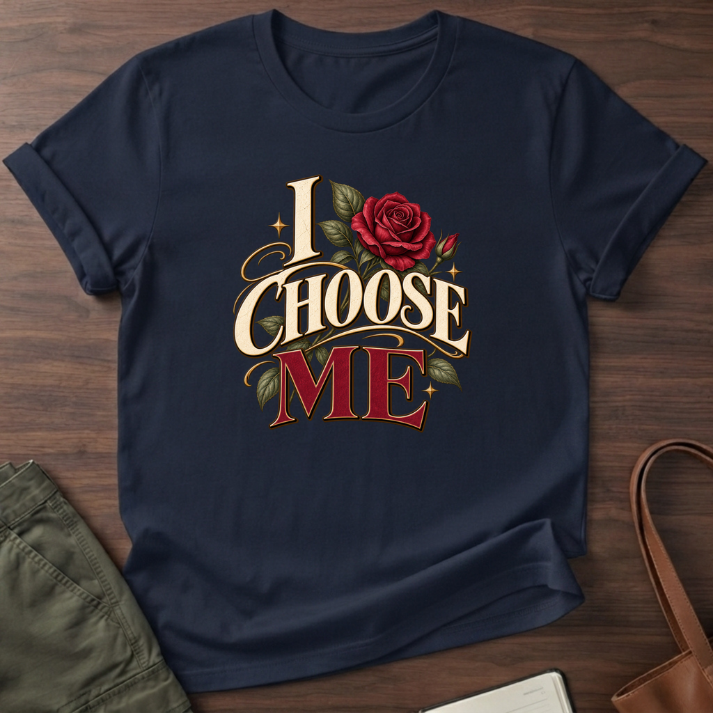 I Choose Me T-Shirt - Navy
